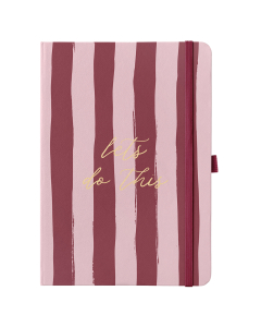 Undated Daily Planner Stripe