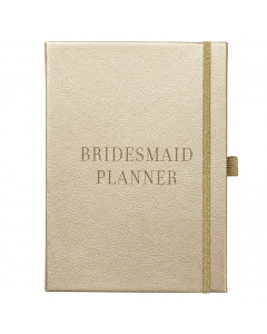 Bridesmaid Planner Gold Faux