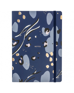 Busy Life Notebook A5 Navy Paper