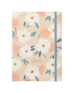 Week Planner & Lists Pink Daisy