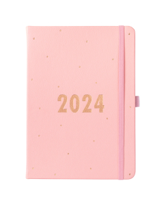 A5 Perfect Planner 2024 Pink