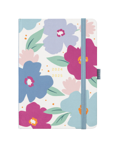 Mid-Year A6 To Do Diary Floral 2024/25