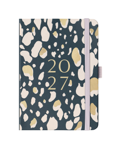 A6 To Do Diary 2027 Charcoal Animal Spot