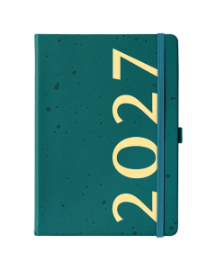 A5 To Do Diary 2027 Teal Deboss