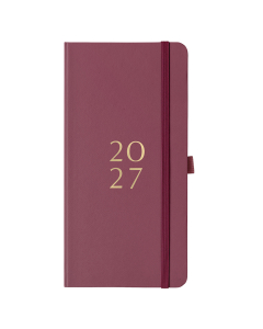 Slim Diary 2027 Burgundy