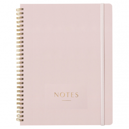 Spiral Notebook Rose │ Be Beautifully Organised | Busy B