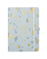 A5 Day A Page Diary 2023 Blue