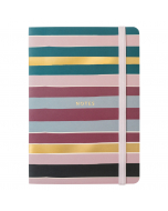 A6 Busy Life Notebook Stripe