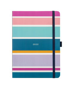 Busy Life Diary 2022 Stripe