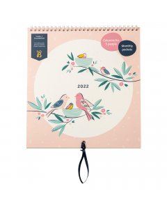 Family Calendar 2022 Birds