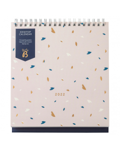 Desktop Calendar 2022 Pink