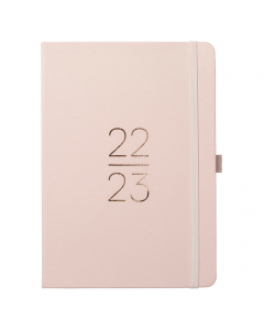 Mid Year Perfect Planner 2022/23 Pale Pink Faux