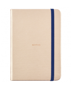 Busy Life Notebook - A6 Faux Rose Gold 