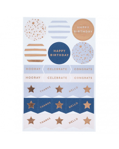 Address & Birthday Book Sticker Refill (x4)