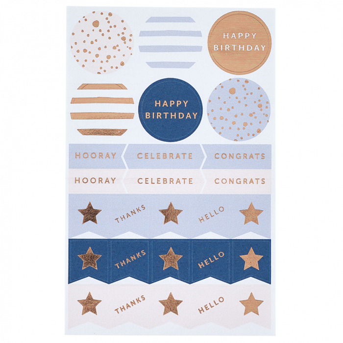 Address & Birthday Book Sticker Refill (x4)